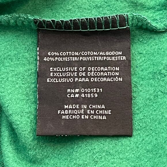 Mad Engine Christmas Tree Shaped Ugly Holiday Hoodie with Star Topper Size L - Picture 4 of 5